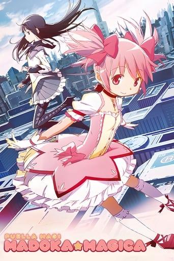 Puella Magi Madoka Magica dizi afişi