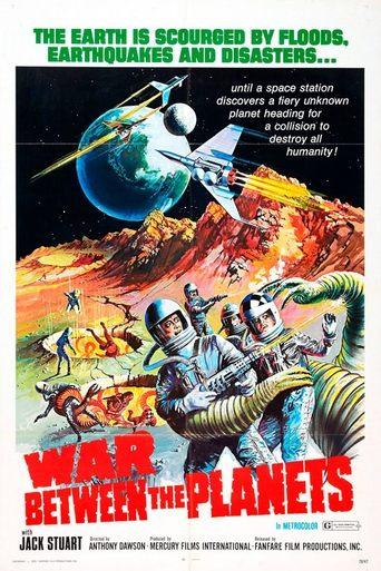 War Between the Planets film afişi