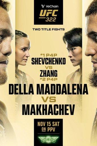 UFC 322: Della Maddalena vs. Makhachev film afişi