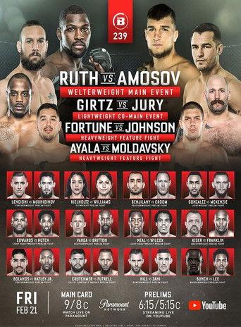 Bellator 239: Ruth vs Amosov film afişi