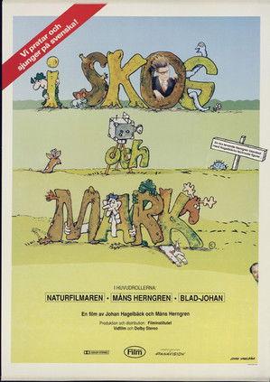 I skog och mark film afişi