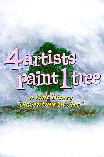 4 Artists Paint 1 Tree: A Walt Disney 'Adventure in Art' film afişi