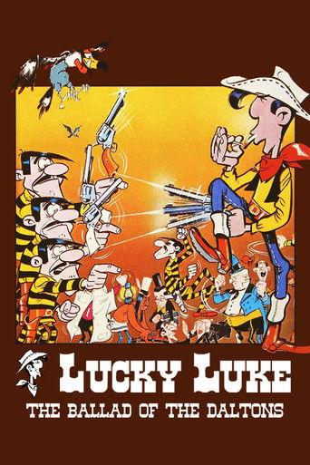 Lucky Luke: The Ballad of the Daltons film afişi