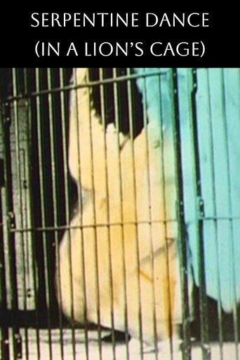 Danse Serpentine (In a Lion's Cage) film afişi