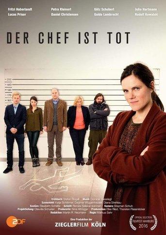Der Chef ist tot film afişi