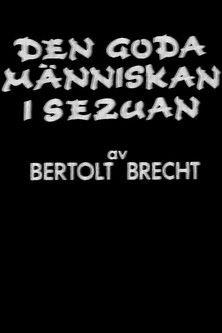 Den goda människan i Sezuan film afişi