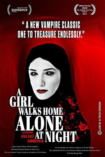 A Girl Walks Home Alone at Night film afişi