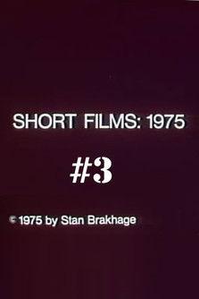 Short Films 1975: #3 (Hollis Frampton) film afişi