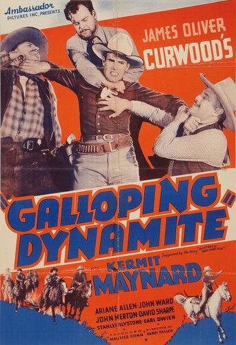 Galloping Dynamite film afişi