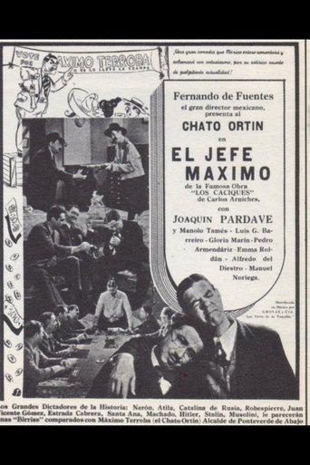 El jefe máximo film afişi