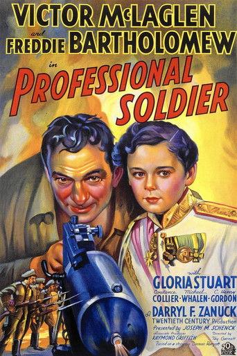 Professional Soldier film afişi