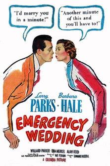 Emergency Wedding film afişi