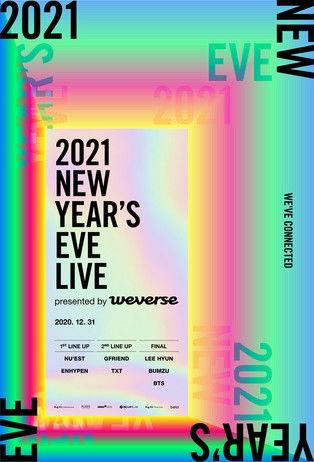 2021 NEW YEAR’S EVE LIVE presented by Weverse film afişi