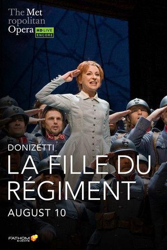 The Metropolitan Opera: La Fille du Régiment film afişi
