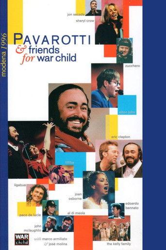 Pavarotti & Friends 4 - For War Child film afişi