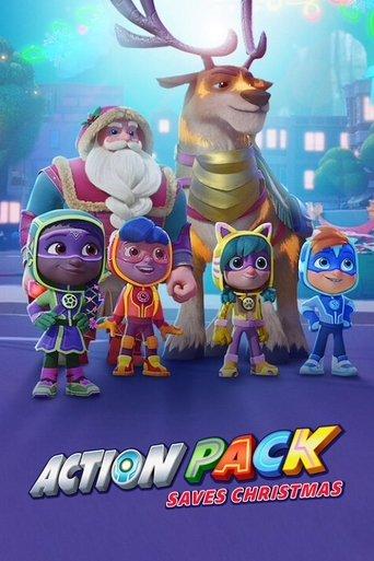 The Action Pack Saves Christmas film afişi