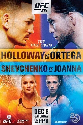 UFC 231: Holloway vs. Ortega film afişi