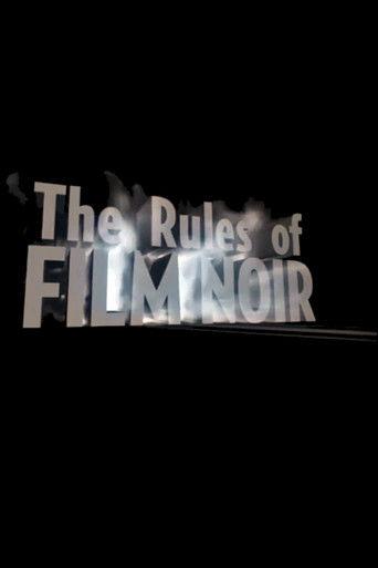 The Rules of Film Noir film afişi