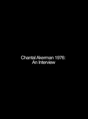 Chantal Akerman: An Interview film afişi
