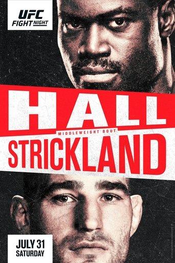 UFC on ESPN 28: Hall vs. Strickland film afişi