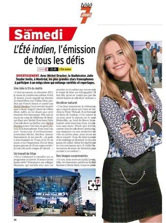 L'Été indien dizi afişi