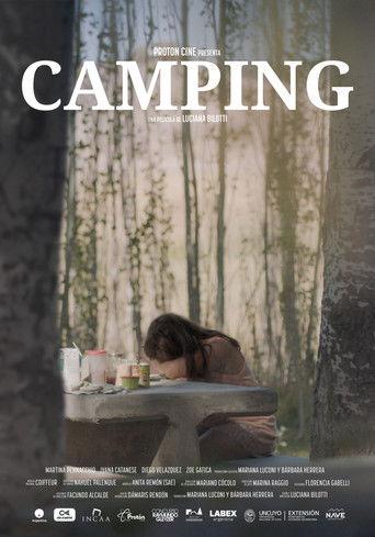 Camping film afişi