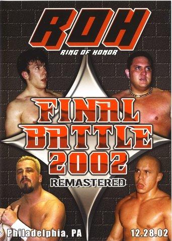 ROH Final Battle 2002 film afişi