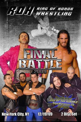 ROH Final Battle 2009 film afişi