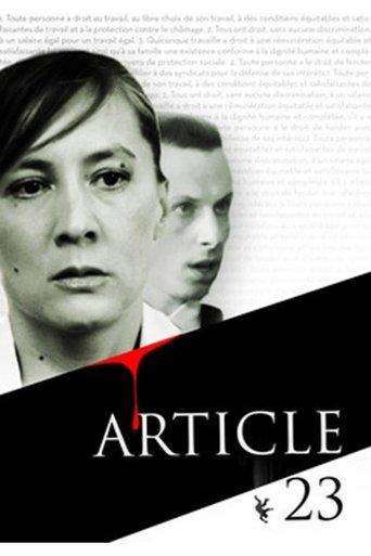 Article 23 film afişi