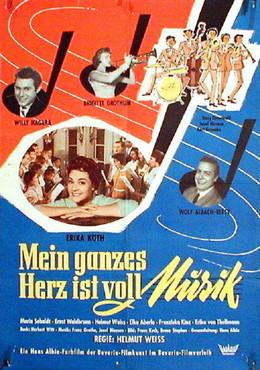 Mein ganzes Herz ist voll Musik film afişi