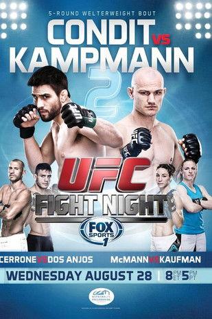 UFC Fight Night 27: Condit vs. Kampmann 2 film afişi