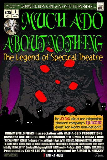 Much Ado About Nothing: The Legend of Spectral Theatre film afişi