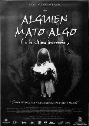 Alguien mató algo film afişi