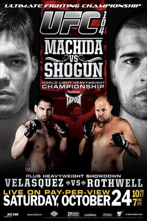 UFC 104: Machida vs. Shogun film afişi