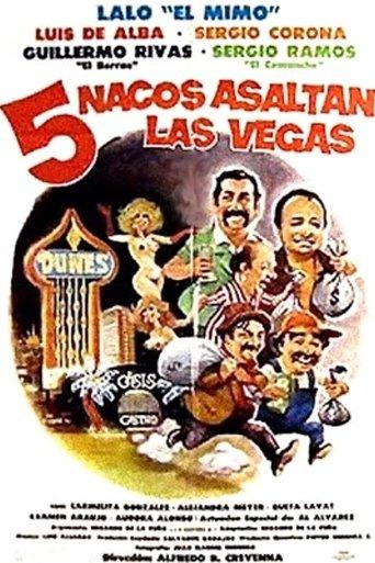 Cinco nacos asaltan Las Vegas film afişi