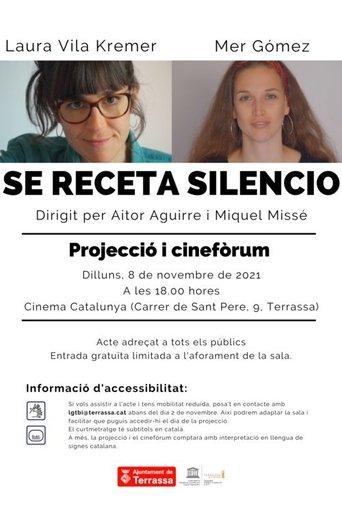 Se receta silencio film afişi