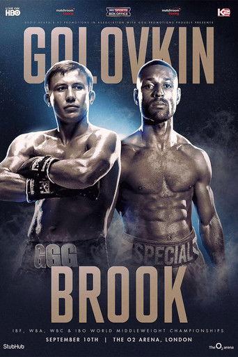 Gennady Golovkin vs. Kell Brook film afişi