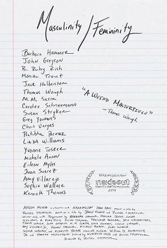 Masculinity/Femininity film afişi