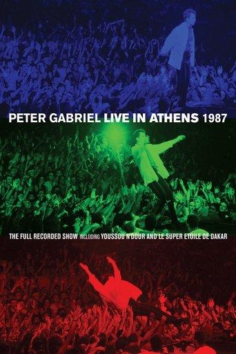 Peter Gabriel: Live in Athens 1987 film afişi