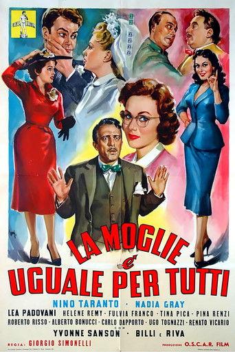 La moglie è uguale per tutti film afişi