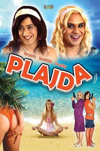Plajda film afişi
