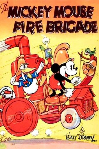 Mickey's Fire Brigade film afişi