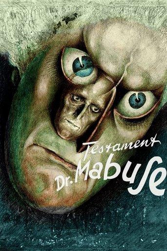 The Testament of Dr. Mabuse film afişi