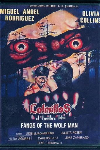Colmillos, el hombre lobo film afişi