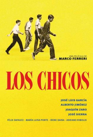 Los chicos film afişi
