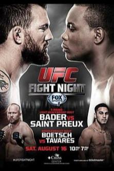 UFC Fight Night 47: Bader vs. St. Preux film afişi