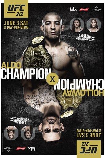 UFC 212: Aldo vs. Holloway film afişi
