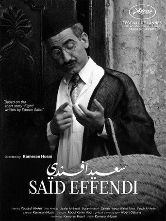 Said Effendi film afişi