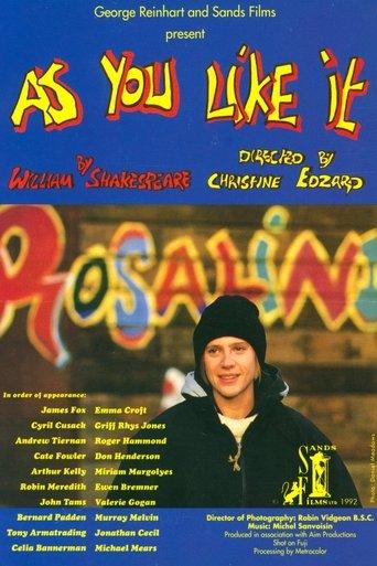 As You Like It film afişi