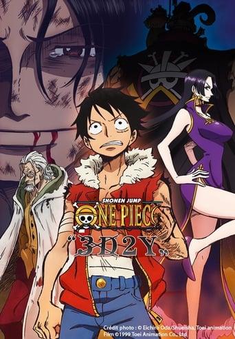 One Piece "3D2Y": Overcome Ace's Death! Luffy's Vow to his Friends film afişi